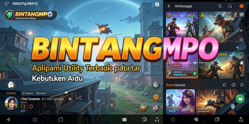 Tampilan antarmuka BINTANGMPO yang user-friendly dan intuitif.