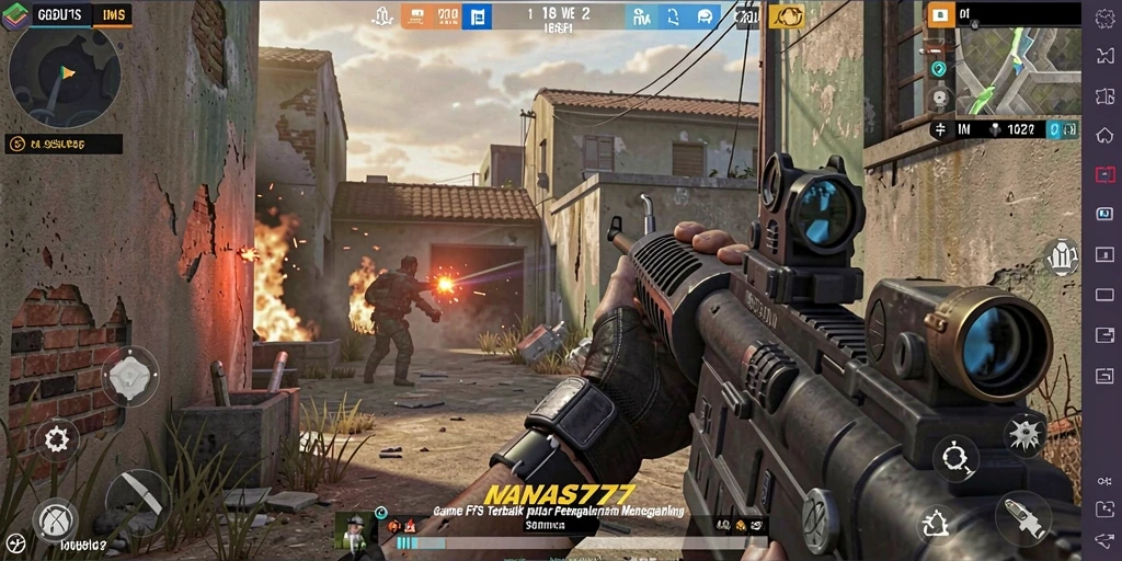 Tangkapan layar gameplay NANAS777 yang mendebarkan dan penuh aksi.
