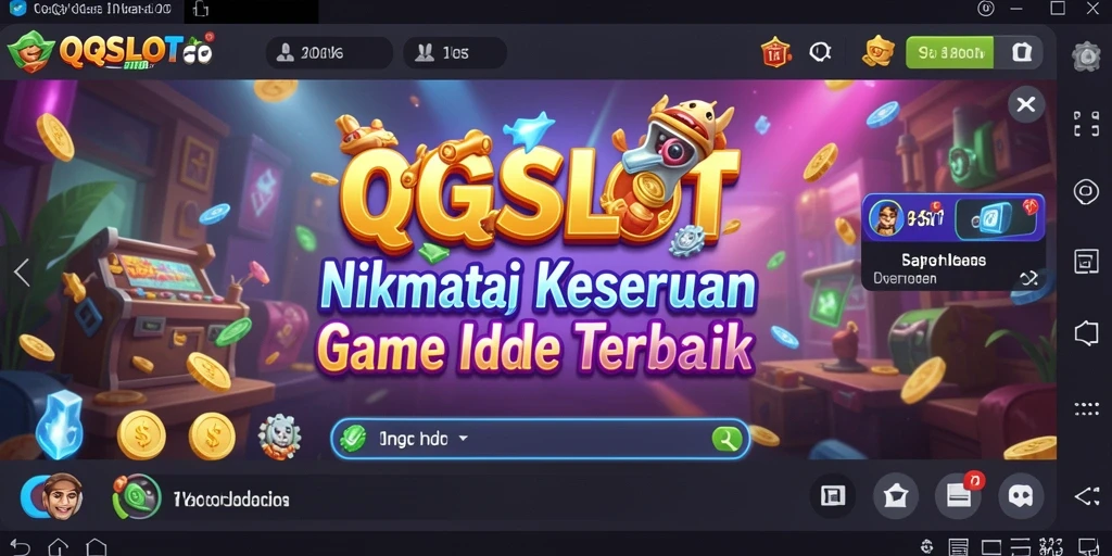 Screenshot gameplay <strong>QQSLOT</strong> menunjukkan keseruan bermain game Idle yang santai.