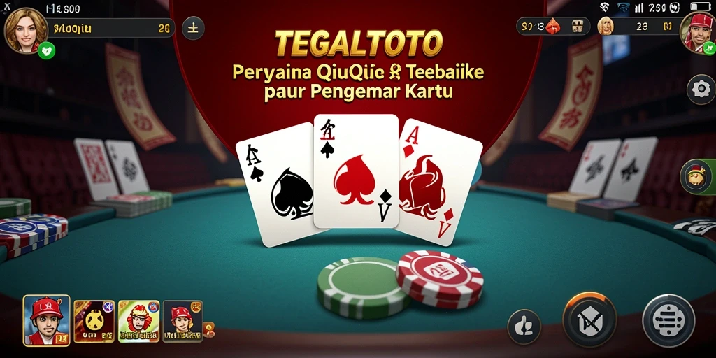 Tampilan seru gameplay QiuQiu di TEGALTOTO.