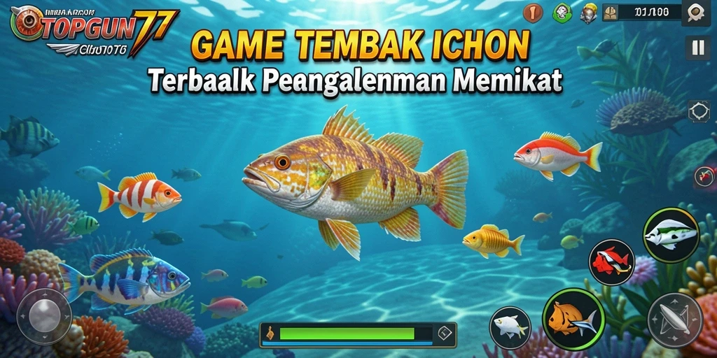 Screenshot gameplay <strong>TOPGUN77</strong> yang menarik dan penuh warna.